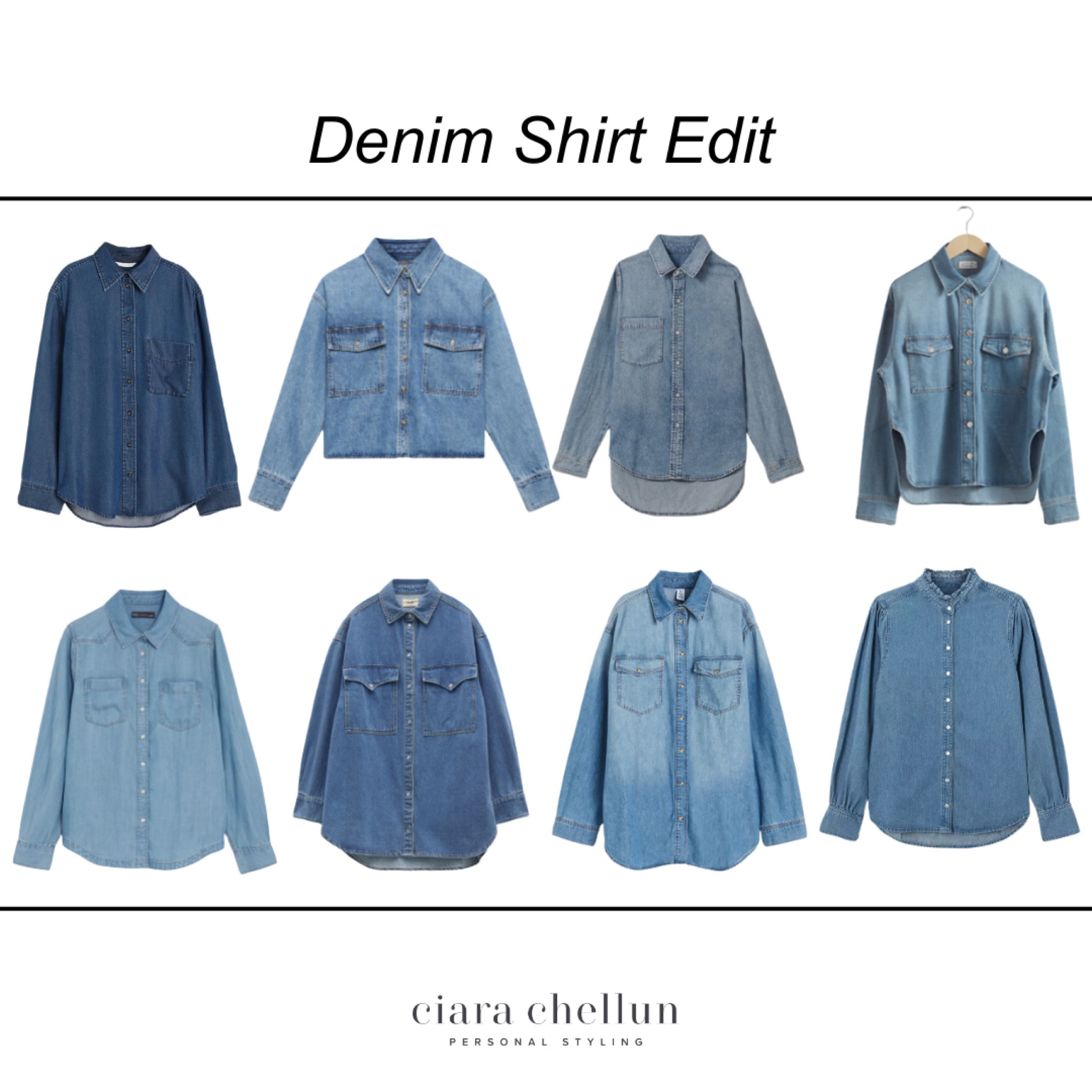 Denim shirt edit 
Denim shirts are everywhere. Here are my favourites ❤️

#LTKeurope