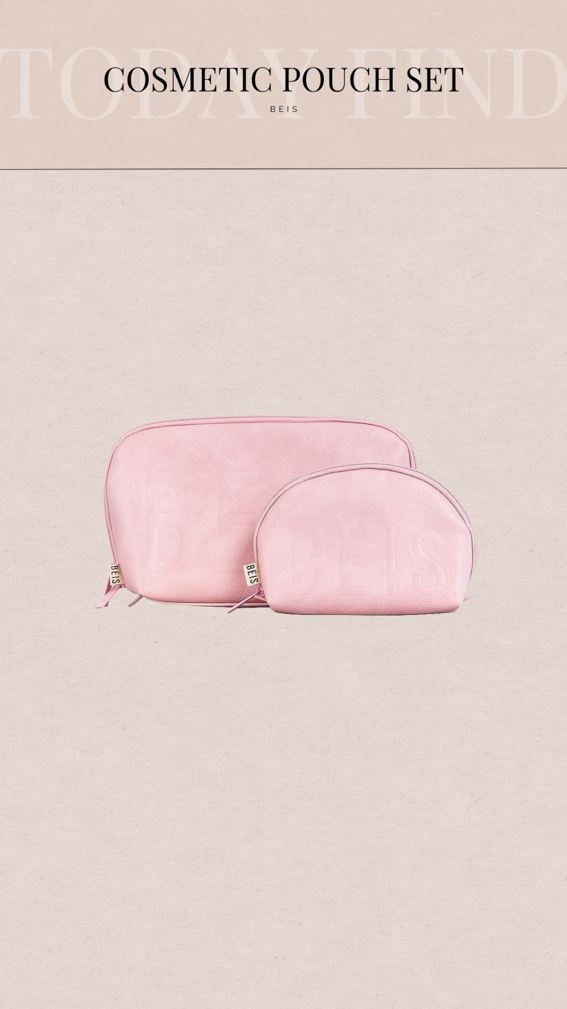 trending travel cosmetic pouch set #makeup #trending #cosmeticbag #makeupbag #travelcase #travelbag #travel

#LTKGiftGuide #LTKsalealert #LTKtravel