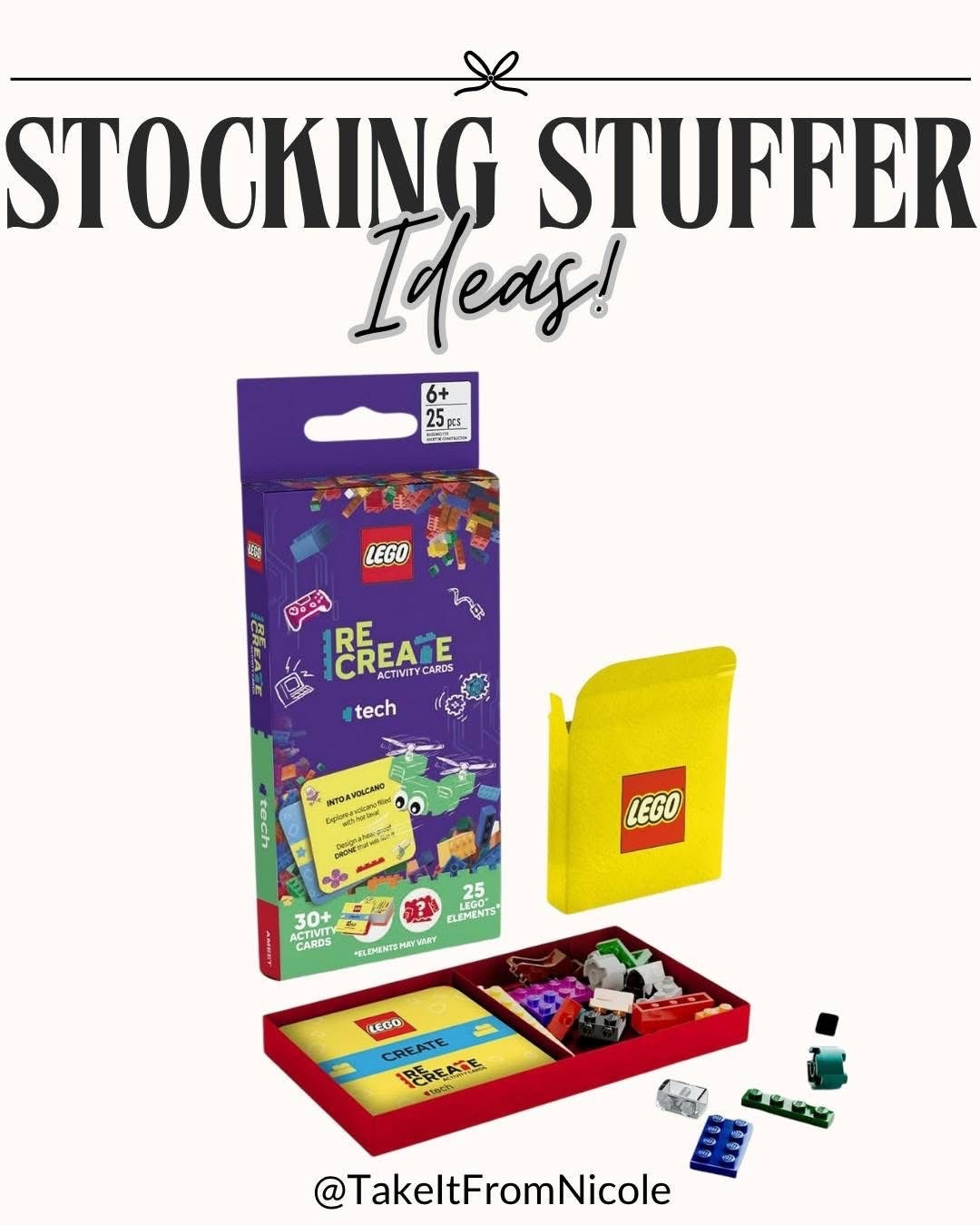 I thought these LEGO Activity cards sets would be fun for stocking stuffers. They are under $10 and come in a bunch of different interest categories.

Stocking stuffer ideas / stocking ideas for boys / stocking stuffers for boys / stocking stuffers for kids / stocking stuffers

#LTKHoliday #LTKCyberWeek #LTKGiftGuide