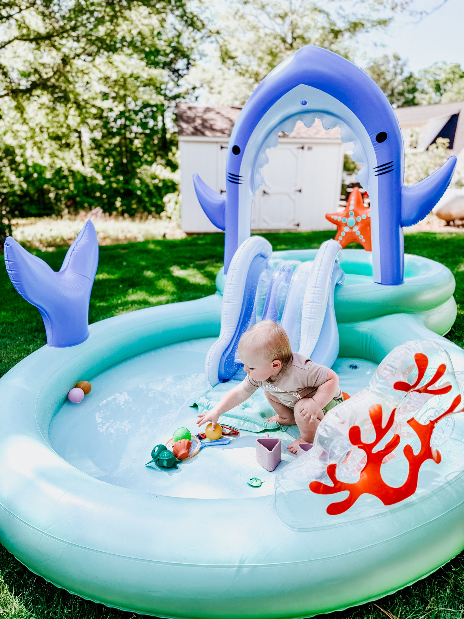 The perfect toddler summer entertainment 🦈💦🐠

#LTKSwim #LTKSeasonal #LTKKids