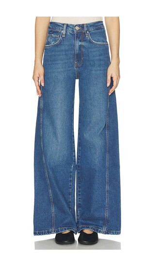 James High Rise Wide Jeans in Glee | Revolve Clothing (Global)