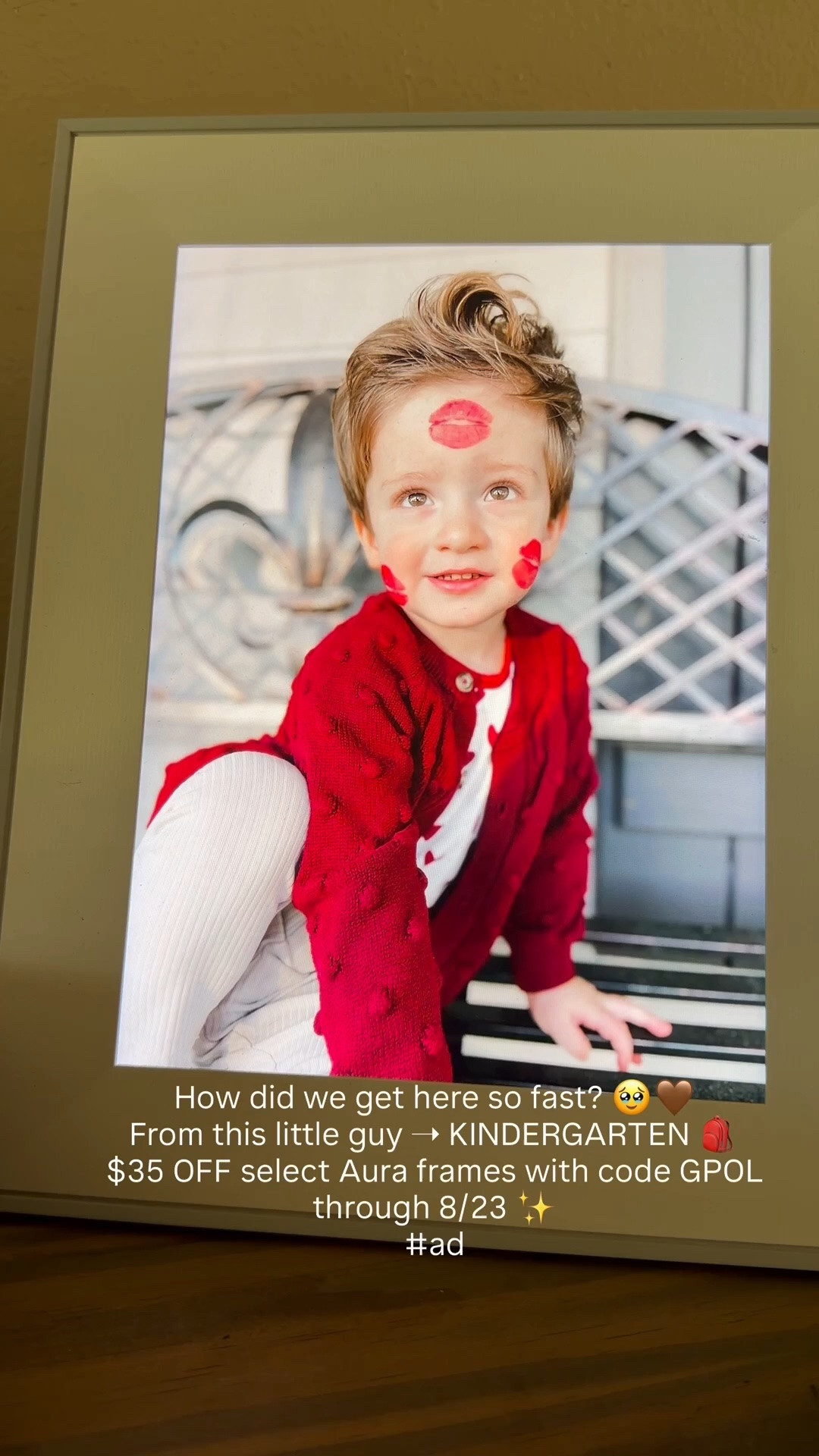 How did we get here so fast? 🥹🤎

From this little guy ➝ KINDERGARTEN 🎒

$35 OFF select Aura frames with code GPOL @auraframes
through 8/23 ✨

#ad

#LTKmomlife #LTKKids #LTKstorytime