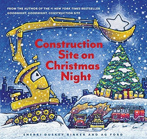 Construction Site on Christmas Night: (Christmas Book for Kids, Children's Book, Holiday Picture ... | Amazon (US)