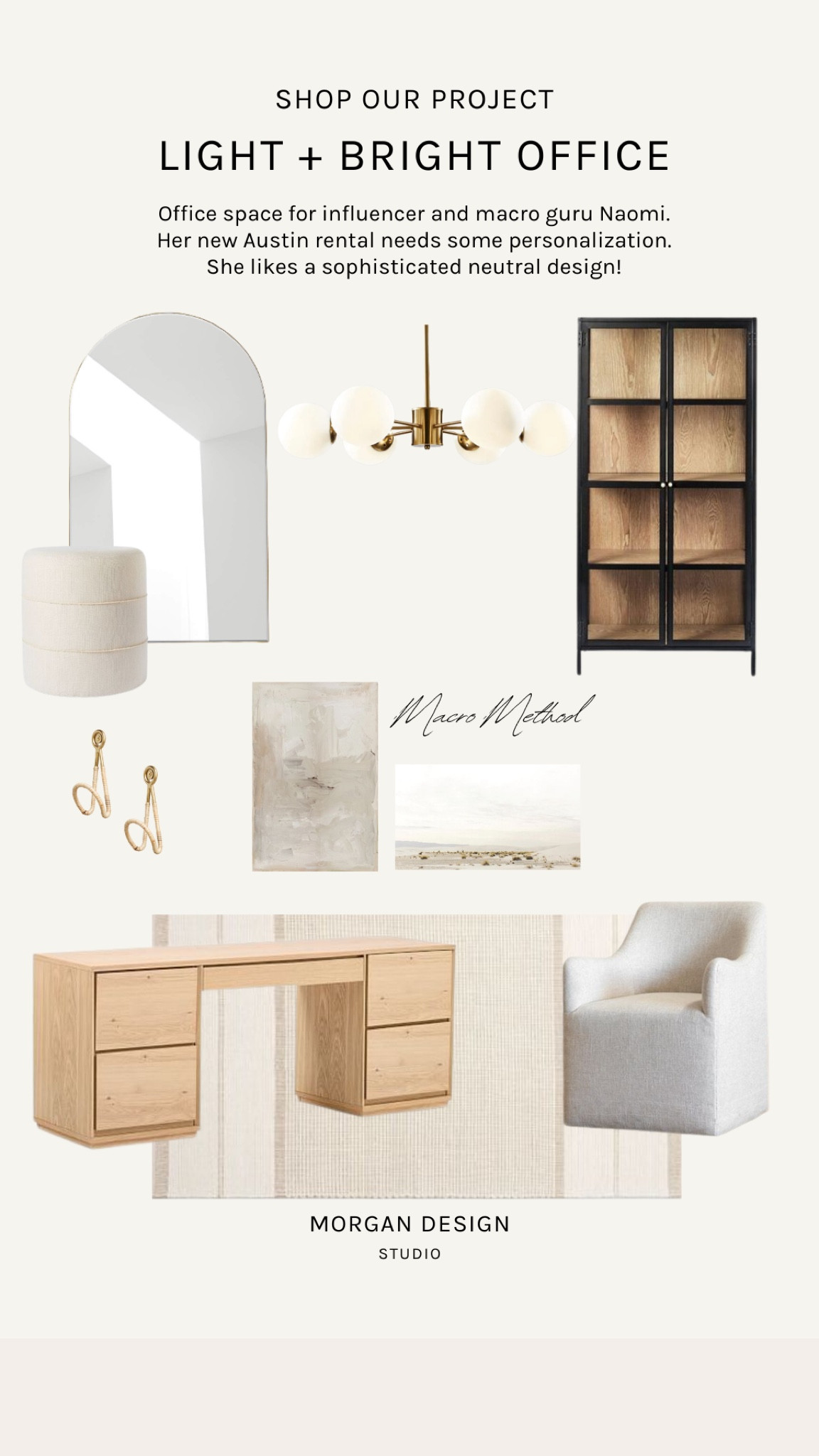 Office space for influencer and macro guru Naomi. Her new Austin rental needs some personalization. She likes a sophisticated and neutral design! Her office is now the perfect oasis for a productive afternoon.

#LTKfit #LTKhome #LTKfamily