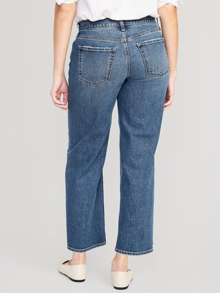 Mid-Rise Boyfriend Loose Jeans | Old Navy (US)