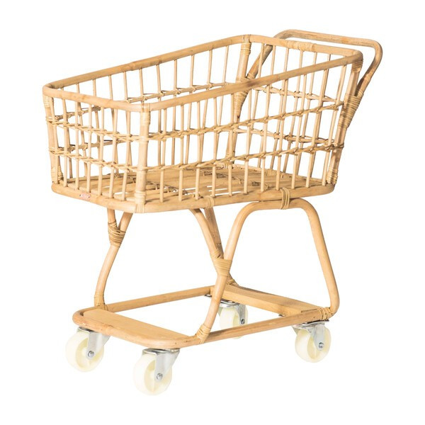 Rattan Shopper, Natural | Maisonette