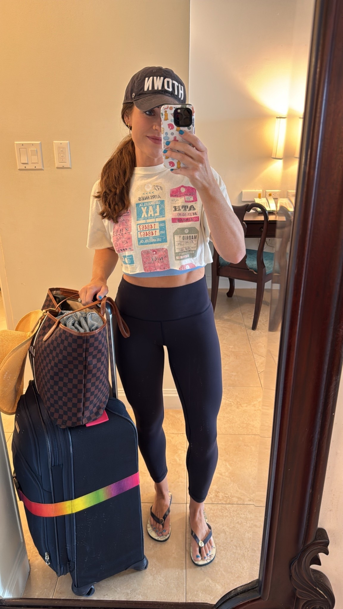 Travel outfit Vici shirt lululemon align leggings beach vacation resort wear

#LTKFindsUnder100 #LTKTravel #LTKSeasonal