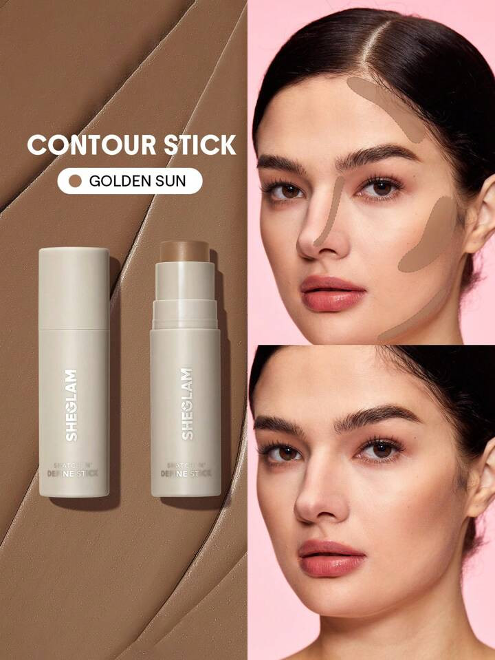 SHEGLAM Snatch 'N' Define Stick-Golden Sun Cream Contour Stick | SHEIN