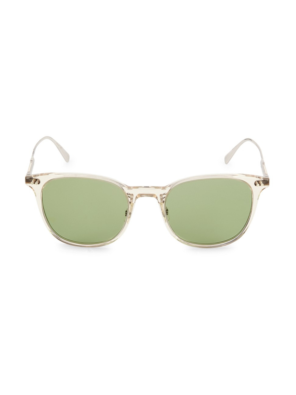 Men's 51MM Brunello Cucinelli x Oliver Peoples Gerardo Sunglasses - Beige | Saks Fifth Avenue
