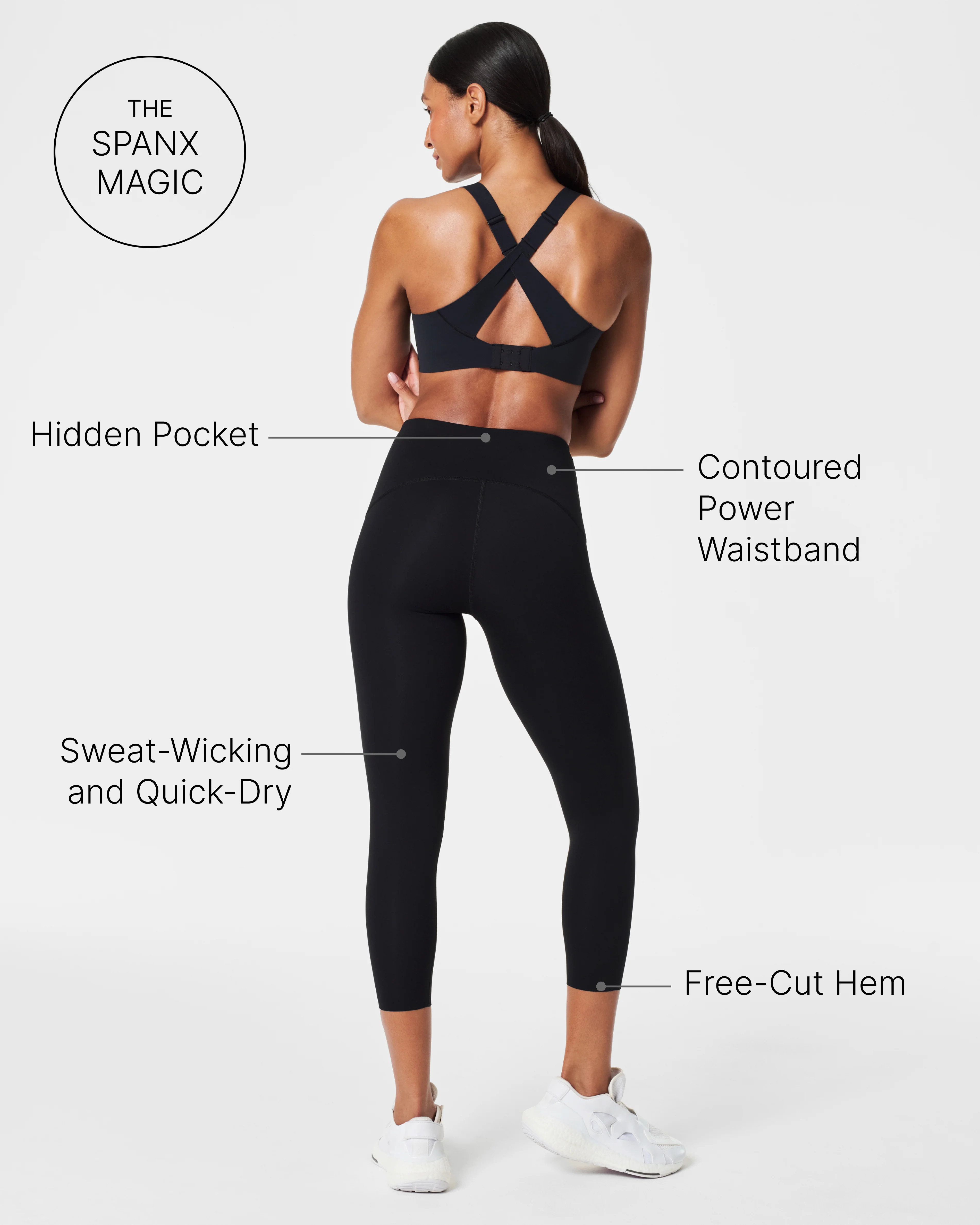 SPANXshape™ Booty Boost® 7/8 Leggings | Spanx