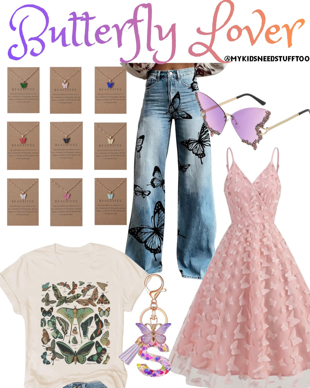 For the butterfly lover perfect for spring outfits 

#LTKmomlife #LTKSeasonal #LTKootd
