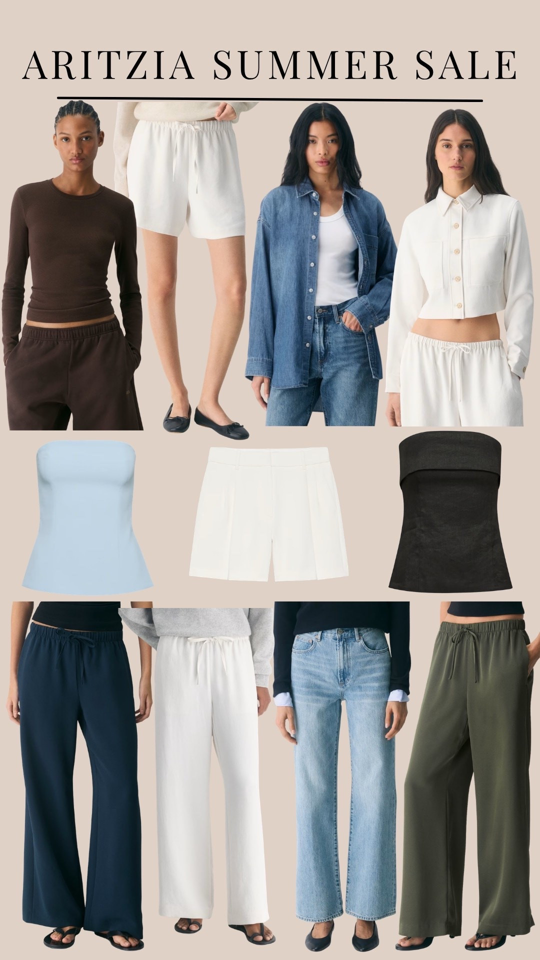 Aritzia’s Private Summer Sale is here and *ends June 14th*!!

Sharing some of my top picks — so many great pieces in stock, many of which can be worn year round!

Everything is 20-50% OFF sitewide for existing clients! 

If you’re US based, make sure you’re signed into your account to get free shipping!

#LTKSaleAlert #LTKootd #LTKSeasonal
