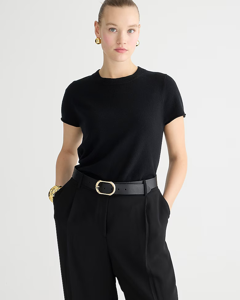 Cashmere relaxed T-shirt | J. Crew US