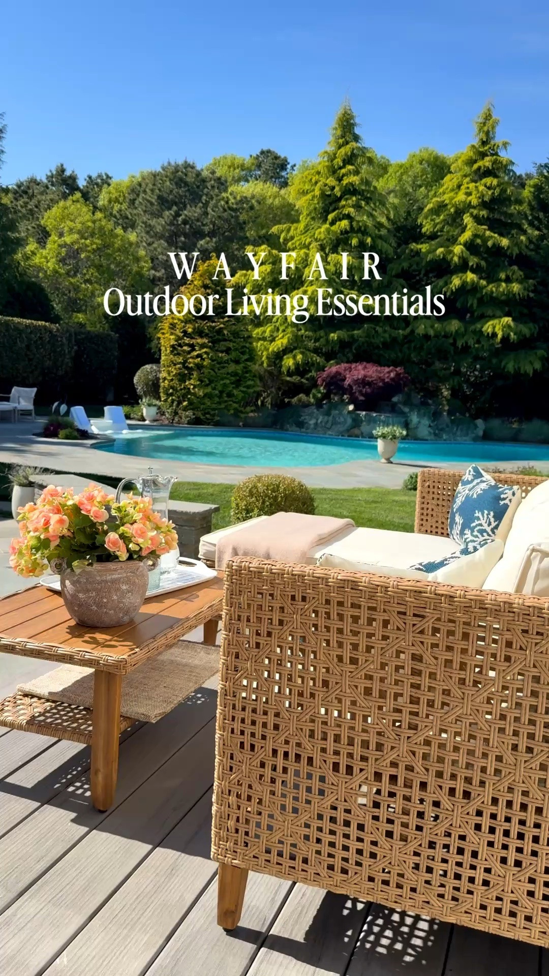 Outdoor living essentials that turn your backyard into a getaway — all from @wayfair 🌿

This outdoor wicker space saving outdoor seating set is perfect for any size space, and every detail — from the entertaining tray and gorgeous glasses to the cotton napkins, napkin rings and accent pillows — is linked and ready to shop!

#Ad #WayfairPartner #wishyouwerehere #outdoor #Wayfair

#LTKSeasonal #LTKHome #LTKSaleAlert