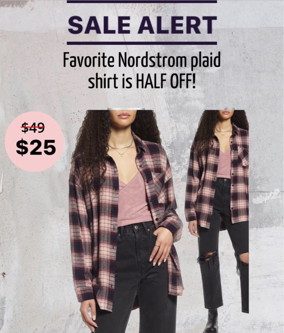 Favorite NSALE find is half off! Best fitting plaid shirt! And only $25. Fall must have! 

Fall fashion, fall outfit idea, fall layering, plaid button up, plaid boyfriend shirt, plaid shirt, Nordstrom sale 



#LTKsalealert #LTKunder50 #LTKSeasonal