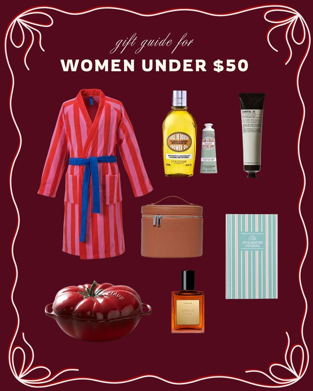 Gift Guide - Women under $50 🎁 linked more gift ideas below!!

#LTKSeasonal #LTKGiftGuide #LTKHoliday