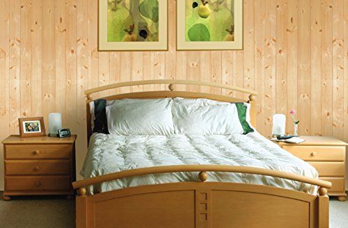 Allwood V-Groove Knotty Pine Planking, 70 SQF | Amazon (US)