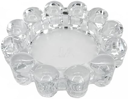 Alice Lane Original Bubble Candle Dish – Chic Clear Glass Candle Dish for Home Decor – Decora... | Amazon (US)
