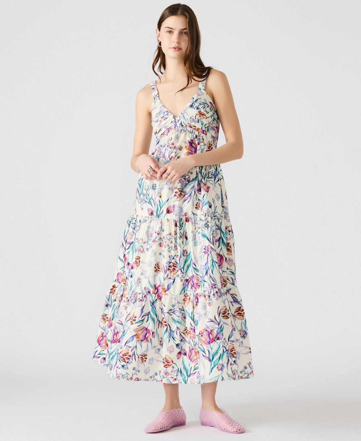 Steve Madden Women's Eliora Cotton Maxi Dress - Antique | Macy's