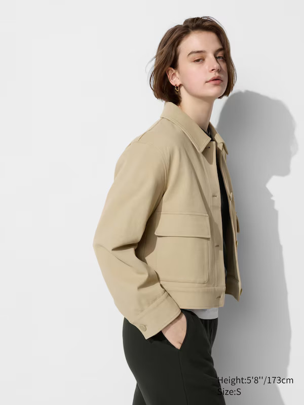 Jersey Relaxed Jacket | UNIQLO (US)