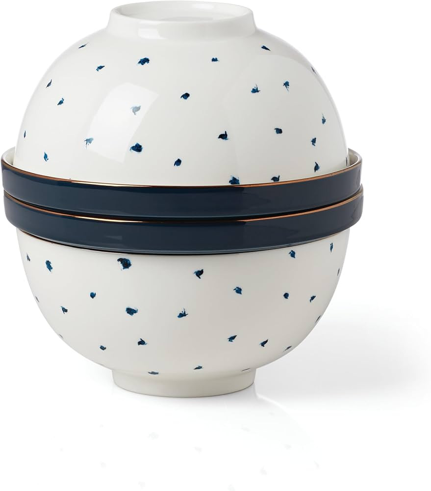 Lenox 893845 Blue Bay 8Pc Luna Nesting Set, 9.81, 0 | Amazon (US)