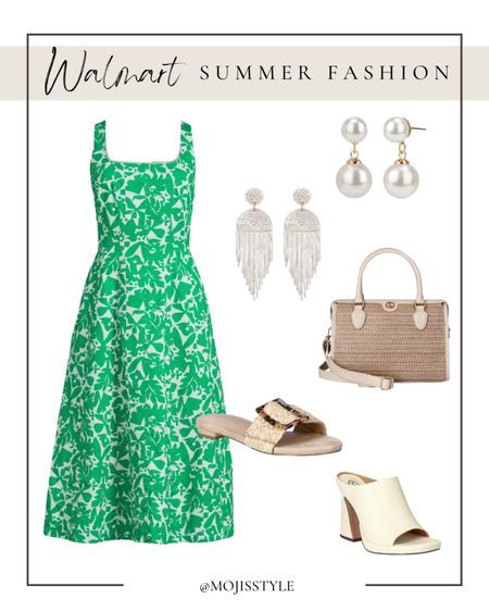 The perfect summer dress that you can dress up or down! Pair a pop of color with neutrals for a gorgeous Summer look for any occasion. Shop summer Walmart fashion finds ⬇️

#LTKFindsUnder50 #LTKStyleTip
