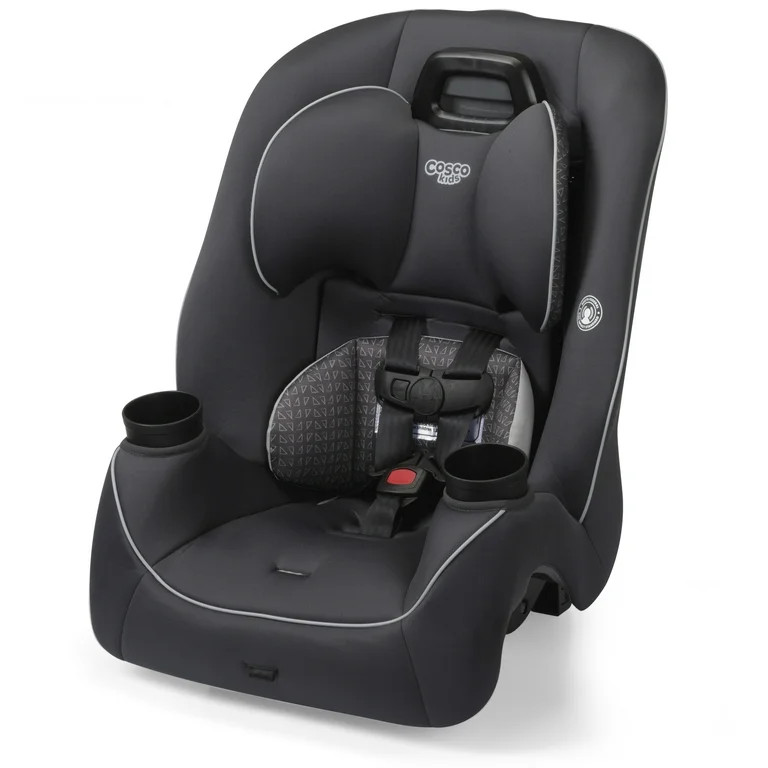 Cosco Kids Easy Elite Slim All-in-One Convertible Car Seat, Grey Glyphs | Walmart (US)