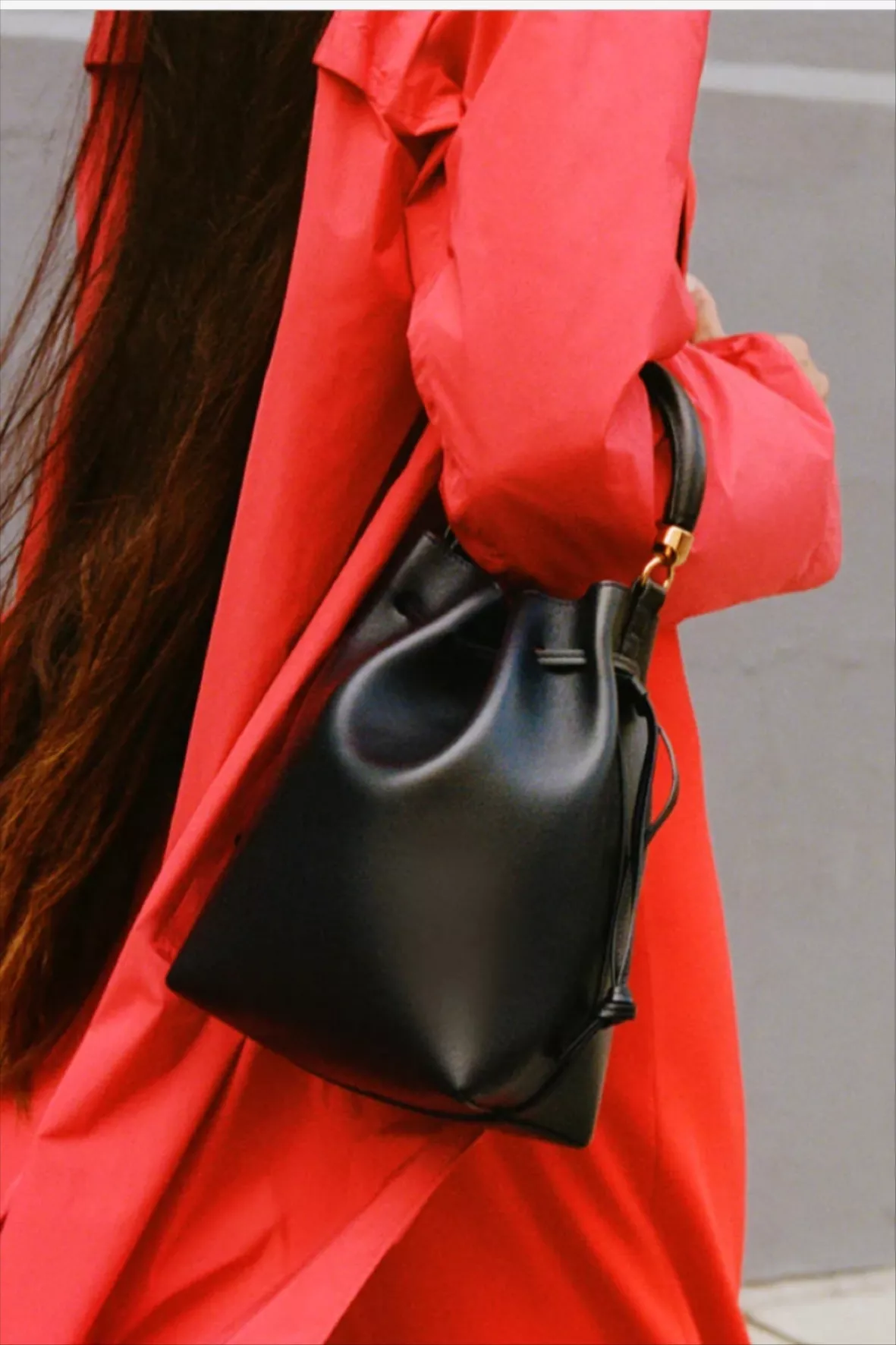 Mini Leather Bucket Bag curated on LTK
