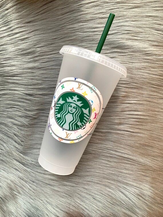 Rainbow Fashion Starbucks Cold CupStarbucks cups Best friend | Etsy | Etsy (US)