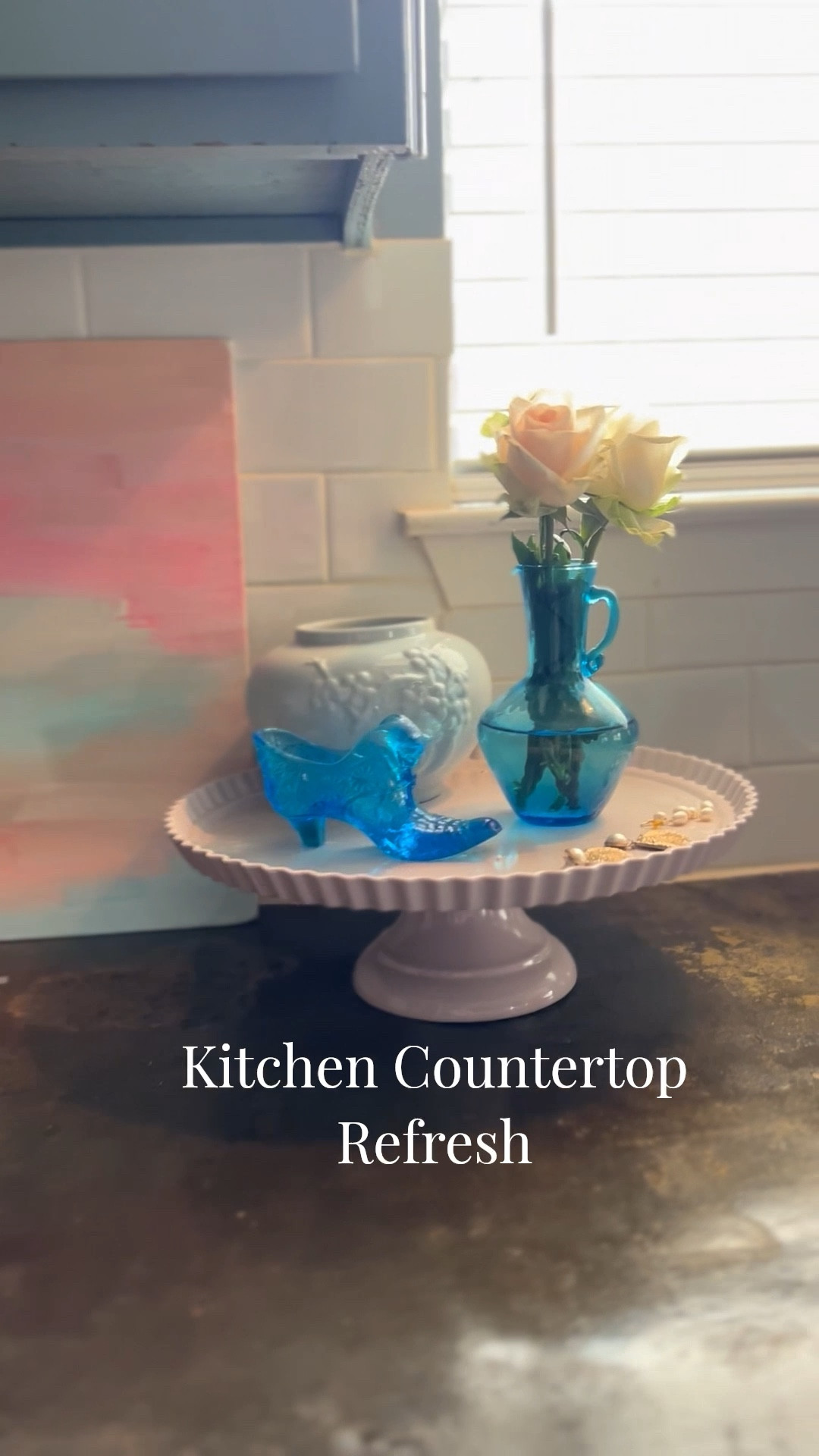Pretty things to sit on the countertop that are functional and keep your kitchen looking aesthetically pleasing! 🩷💕🩵



#LTKHome #LTKValentine #LTKdayinmylife