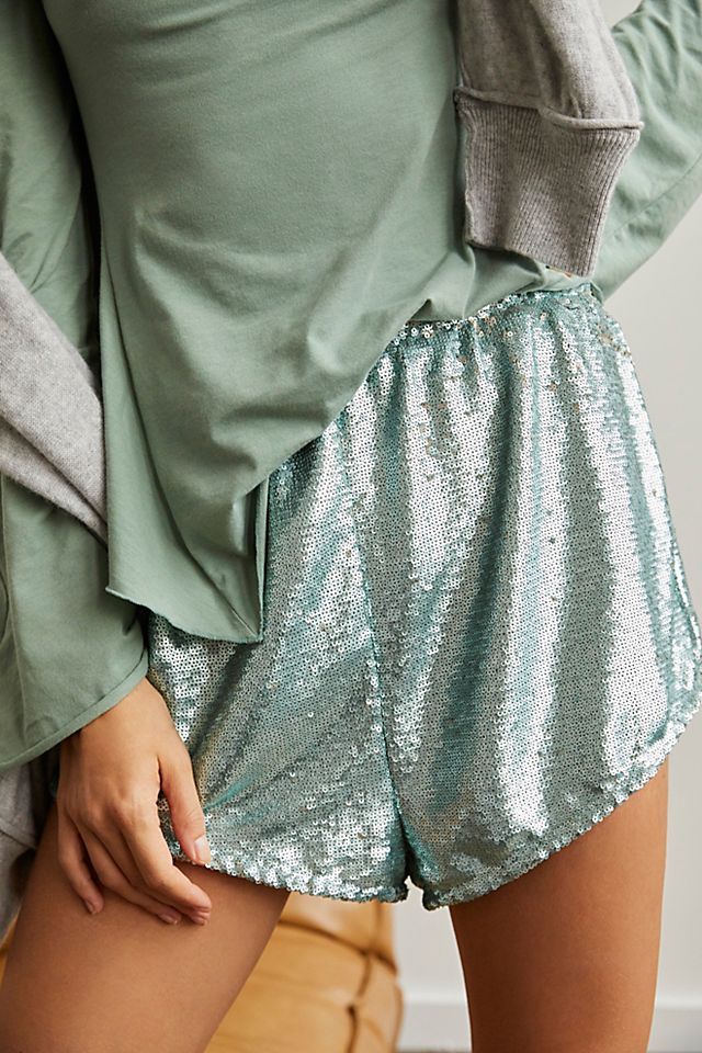 Bali Dream Sequin Shorts | Free People (Global - UK&FR Excluded)