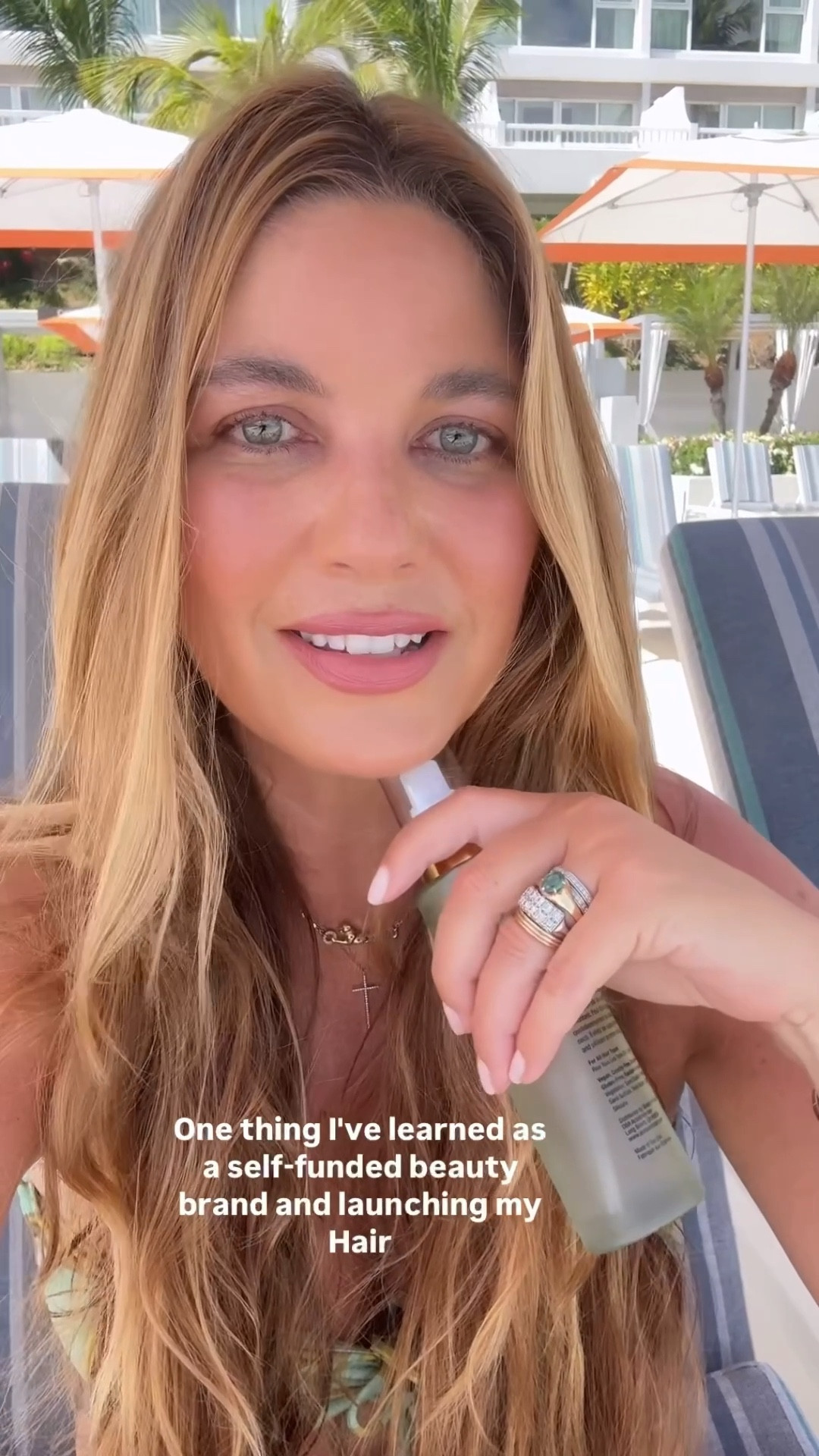 Hope you find this interesting and helpful! 
Blush is Westman Atelier Tulle&Truffle 
Foundation: Maxine’s Revenge French Face in medium sand and medium deep sand over Revision SPF. Lip is D&G brownie nude lip liner + Armani 503 lipstick 
Hair is Académie Hair Sea Glass 
