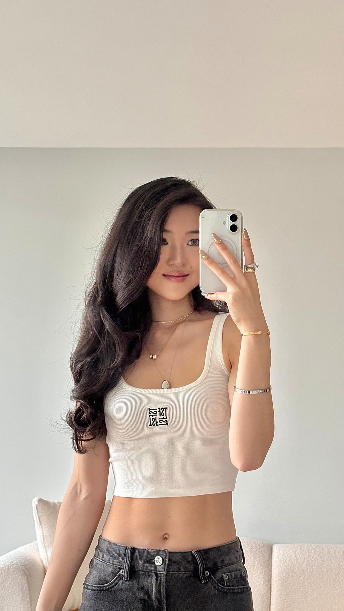 Love this white tank 🤍 I’m always on the lookout for elevated basics! 

#LTKPetite #LTKootd #LTKSeasonal