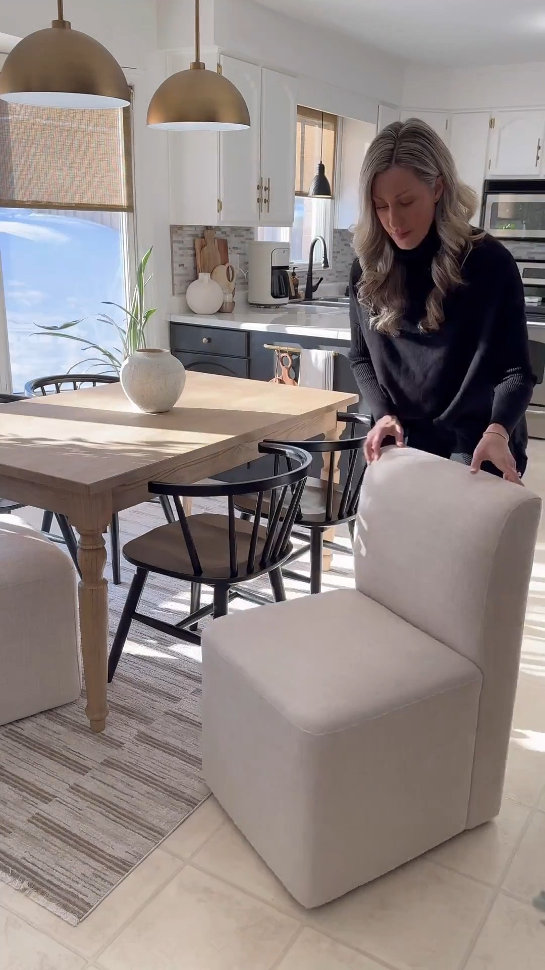 Shop my @wayfair dining space finds👌🏼
Upholstered back dining chairs with casters, solid wood dining table and this 5 tier bookcase that was perfect for adding some additional storage and styling some of my favourite pieces.

#wayfair #wayfairpartner #diningroom #diningtable #diningchairs #shelf #bookcase #homeccents #neutralhome #homefinds 

#LTKHome