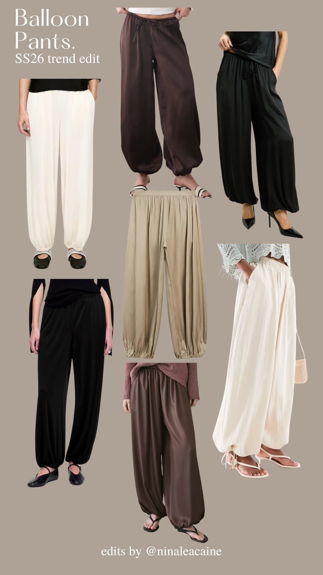 Balloon pants trend edit #balloonpants #2026trends 