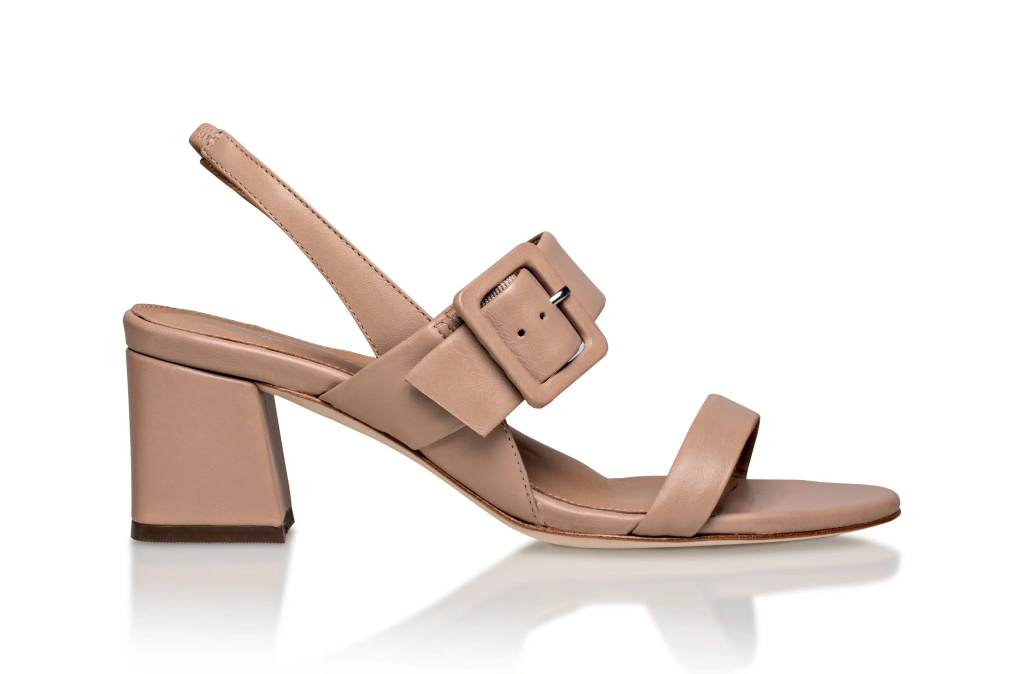 Greyson Taupe Luxury Kid Nappa | Joan Oloff Shoes