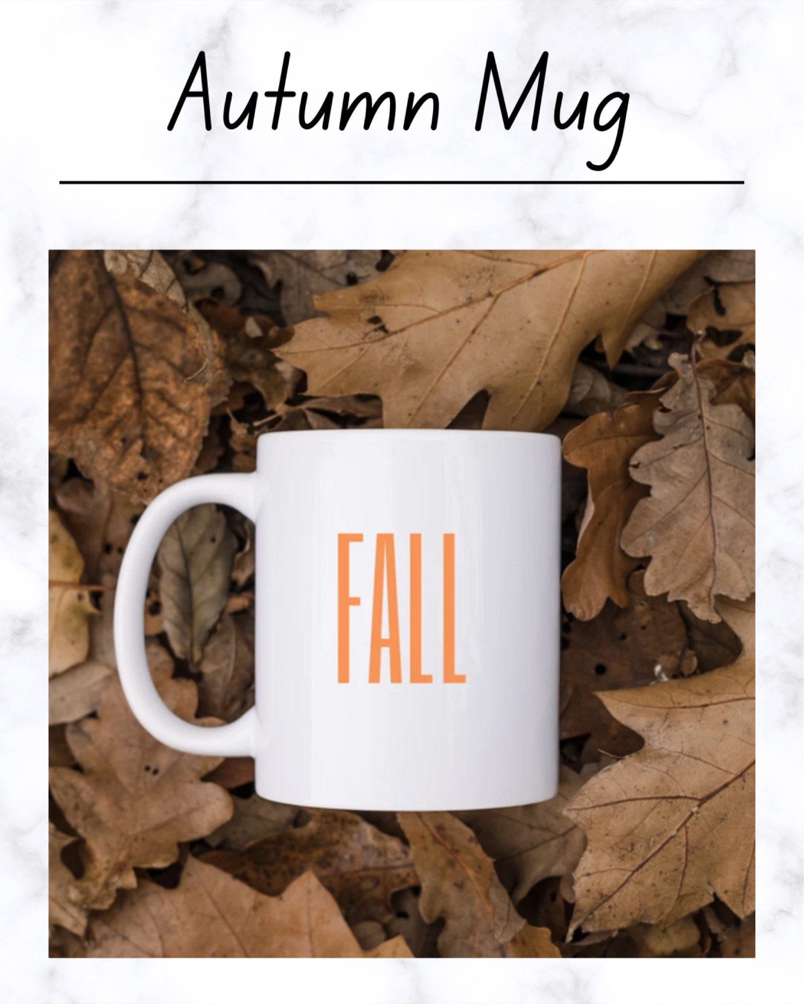 Check out the great autumn mugs on Etsy

Autumn mug, fall mug, Halloween mug, pumpkin spice mug, kitchen decor, autumn decor, fall decor, Halloween decor, autumn home, fall home 

#LTKautumn #LTKsale #LTKgiftguide