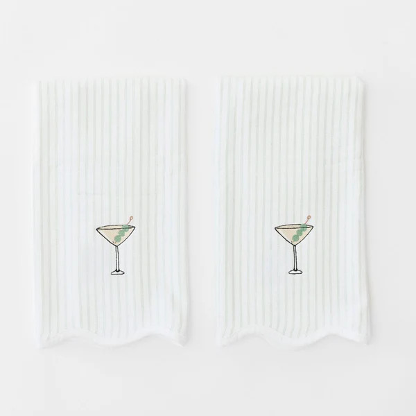 Martini Kitchen Towel | Weezie Towels