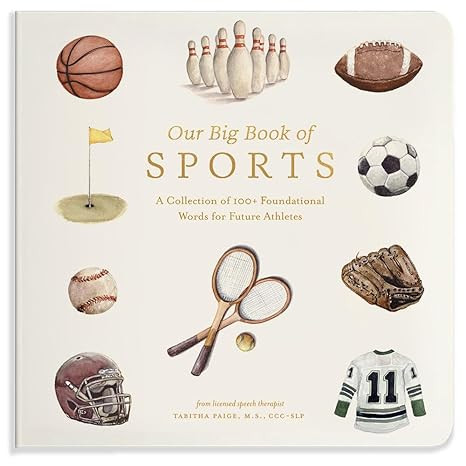 Our Big Book of Sports: A Collection of 100+ Foundational Words for Future Athletes (Tabitha Paig... | Amazon (US)
