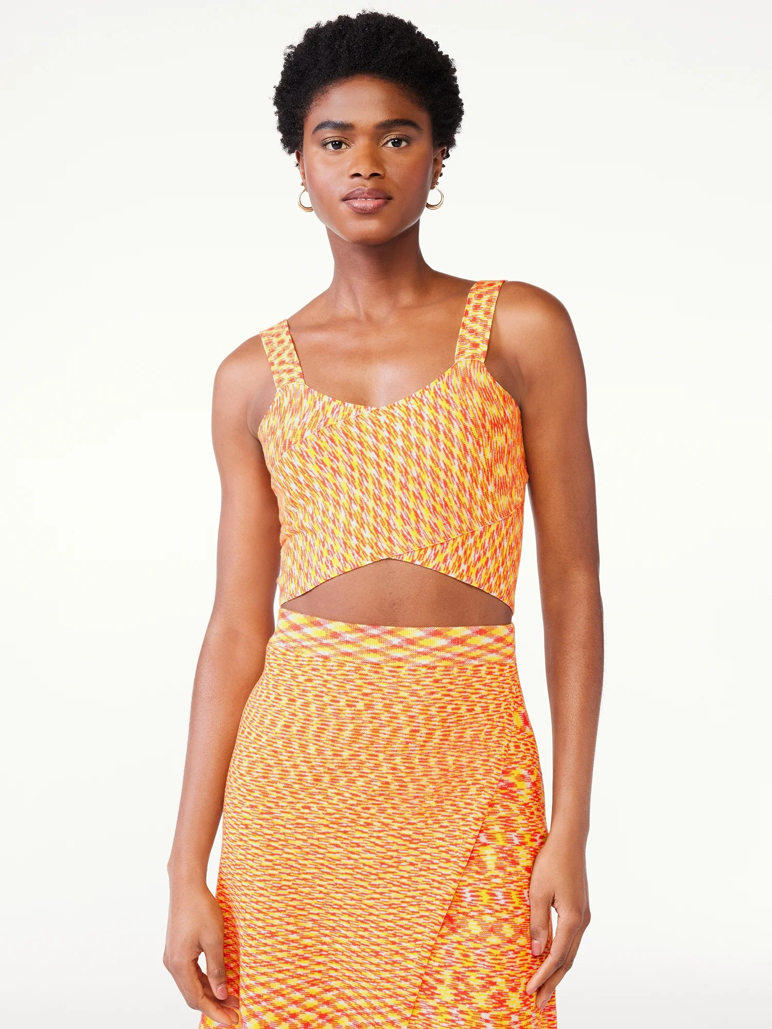 Scoop Women's Banded Strap Tanklette | Walmart (US)