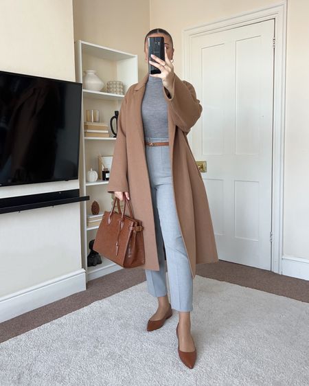Chic & smart winter outfit.
Turtleneck is from Uniqlo, wearing size S.
Coat is from Mango, wearing size S.
Trousers are from Zara, wearing size M.
Flats are from Ralph Lauren.
Handbag is from Mango.

#LTKeurope #LTKfindsunder100 #LTKstyletip