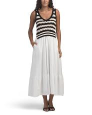 Twofer Knit Top Midi Dress | TJ Maxx