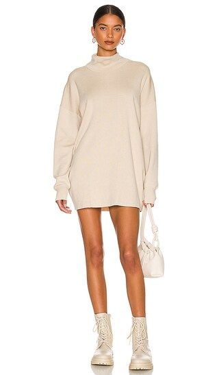 Charlotte Sweater Dress in Toast | Revolve Clothing (Global)