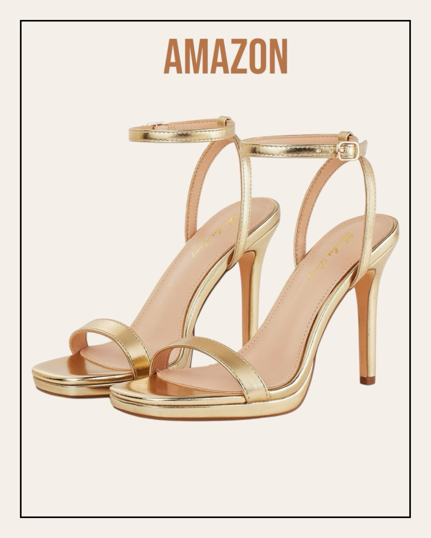 Gold heels from Amazon

#LTKShoeCrush