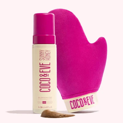 Bali Bronzing Foam + Mitt Set Medium | Coco&Eve