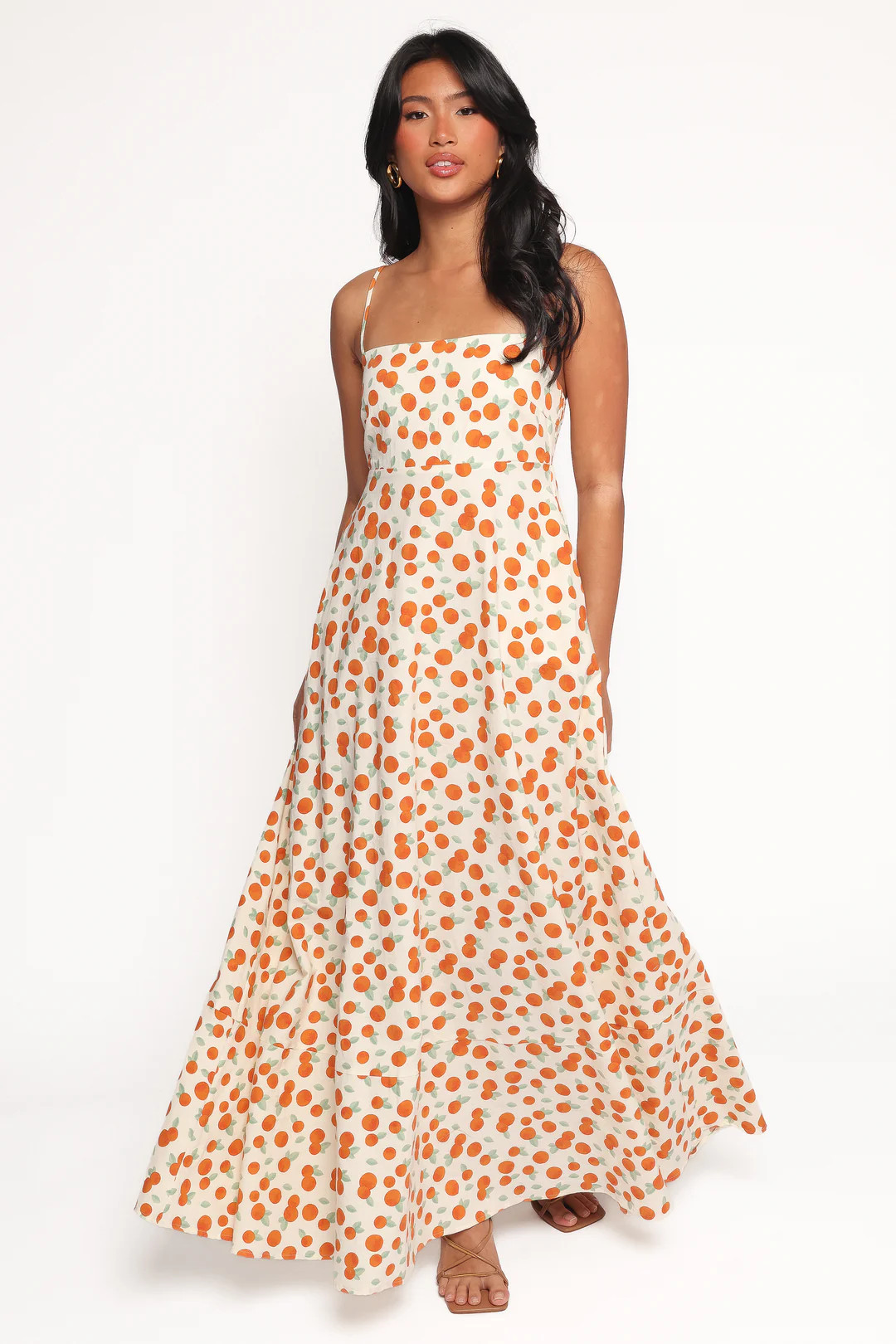Leah Maxi Dress - Clementine Print | Petal & Pup (US)