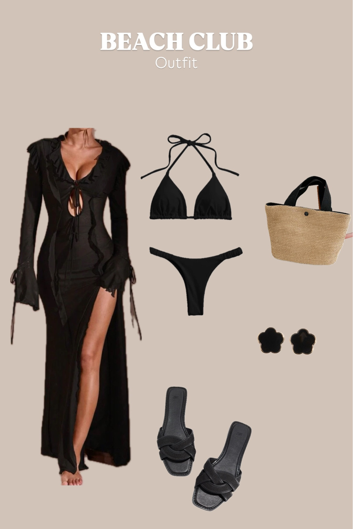Beach Club Outfit 

#LTKswimwear #LTKdeutschland #LTKFashionMonth