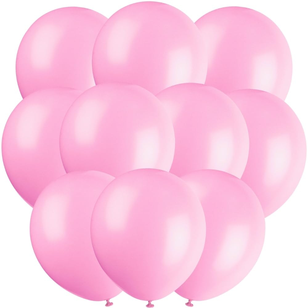 Amazon.com: Petal Pink Latex Balloons, 12" (10-Pack) - Premium-Quality & Vibrant Party Decorations, Perfect for Any Celebration : Home & Kitchen | Amazon (US)