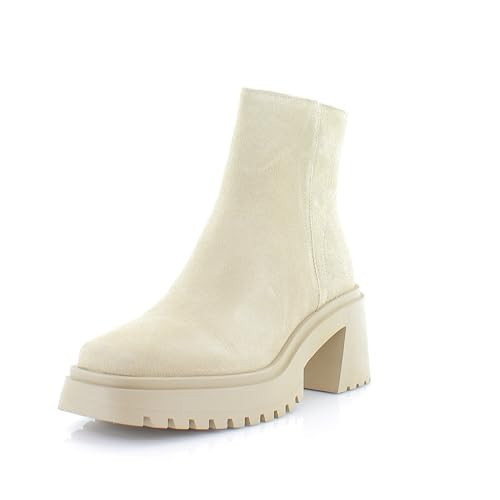Steve Madden Women's Fella Ankle Boot, Sand Suede, 9.5 | Amazon (US)