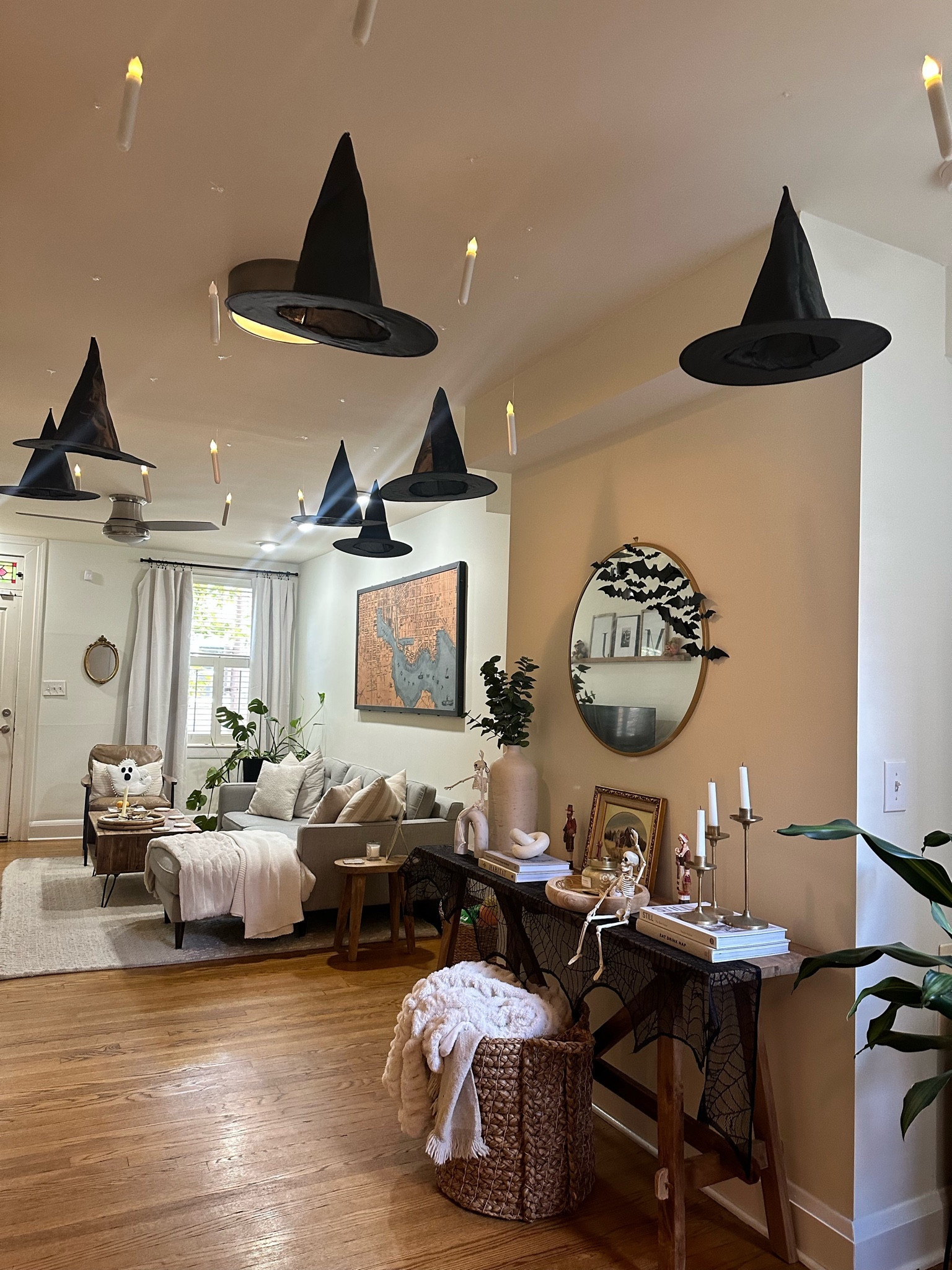 floating witches hats and candles from amazon 🎃👻🖤

#LTKhome #LTKSeasonal #LTKsalealert